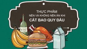 Bị viêm bao quy đầu kiêng ăn gì?