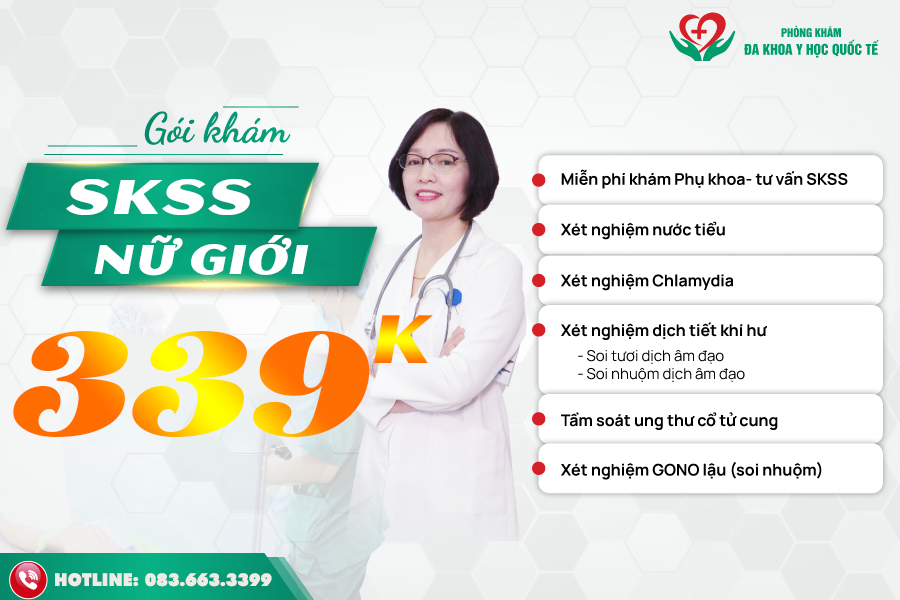 bảng giá các dịch vụ khám chữa tại phòng khám Đa khoa Y học Quốc tế