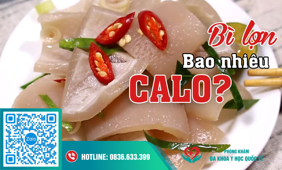 Bì lợn bao nhiêu calo?